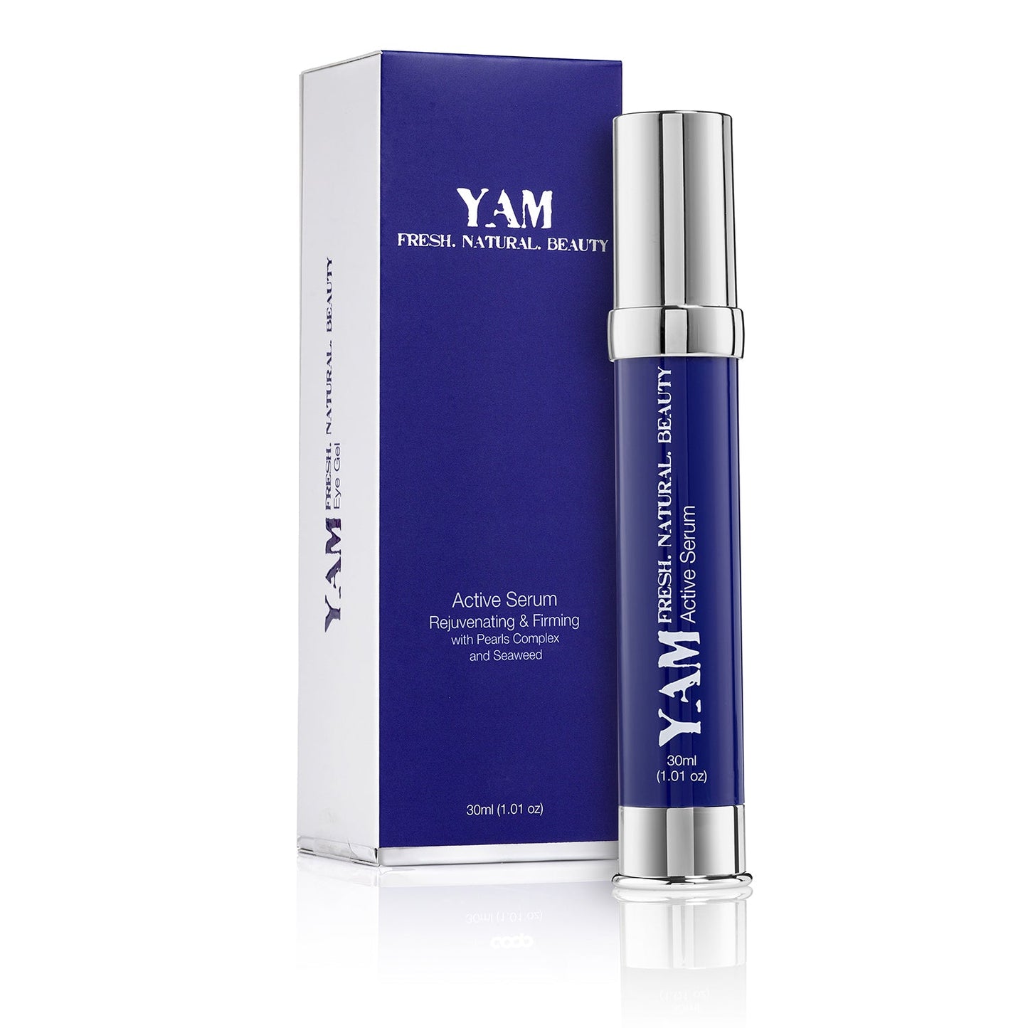 YAM Active Serum with Pearl Complex + Seaweed + Dead Sea Minerals