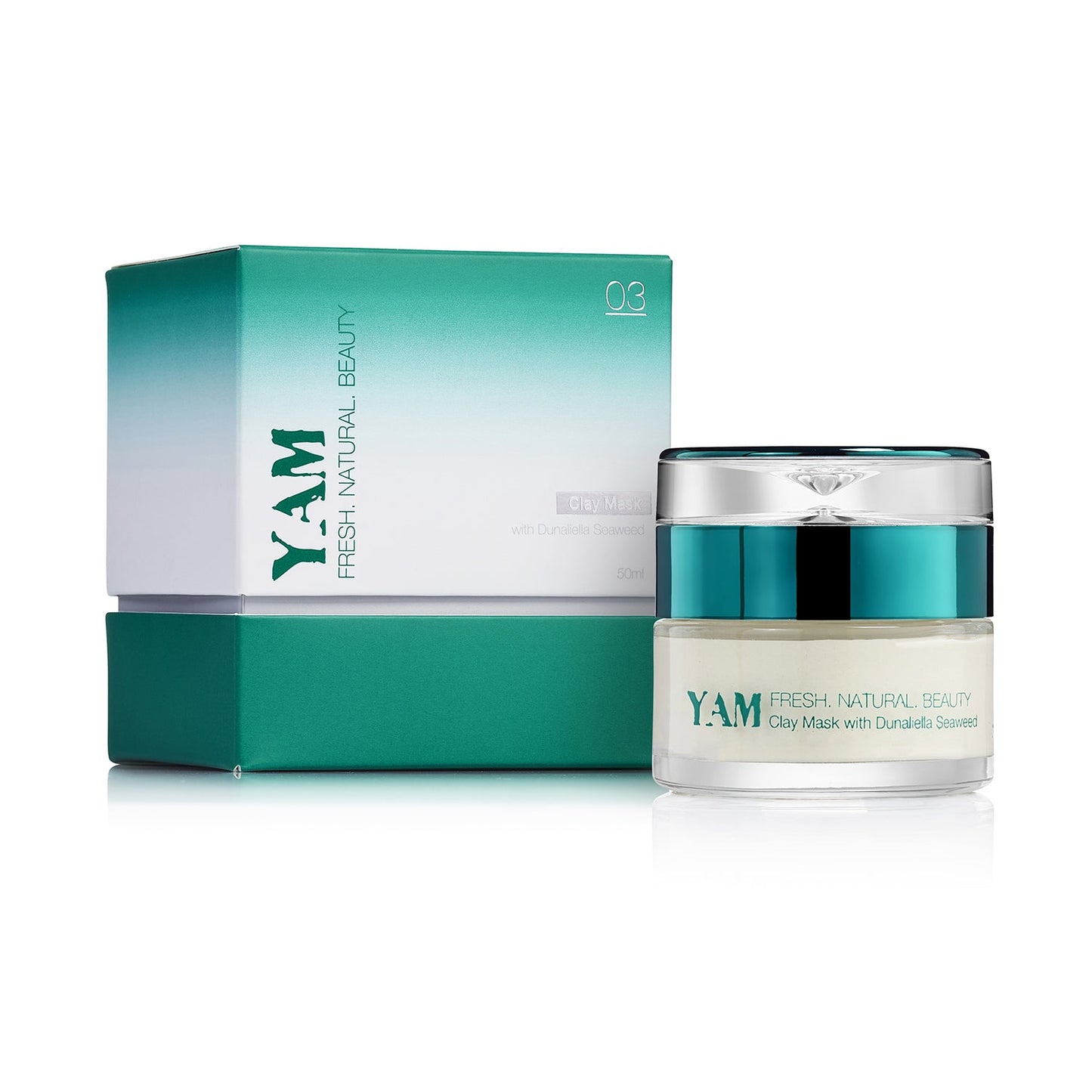 YAM Clay Mask with Dunaliella Seaweed