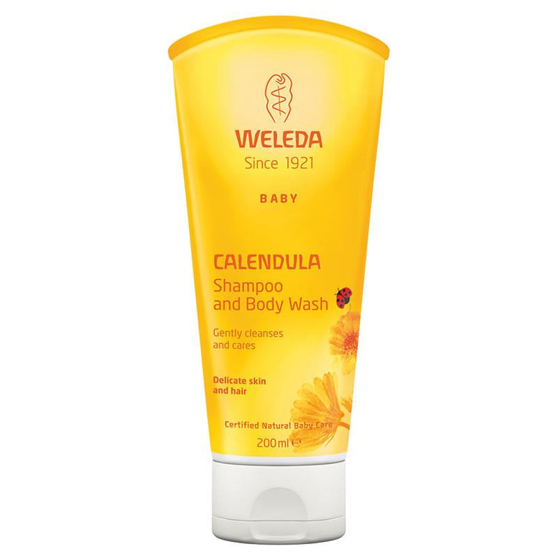 Weleda Calendula Baby Shampoo & Body Wash 200ml
