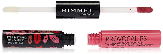 (Pack of 2) Rimmel Provocalips 16hr Kissproof Lipstick, I'll Call You, 0.14 Fluid Ounce