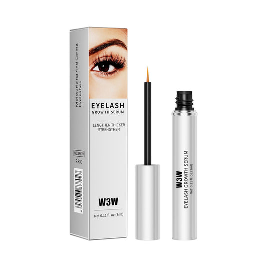 W3W Lash Serum Eyelash Growth Serum for Nourish Longer Fuller Thicker Lashes Cruelty-Free 3ml