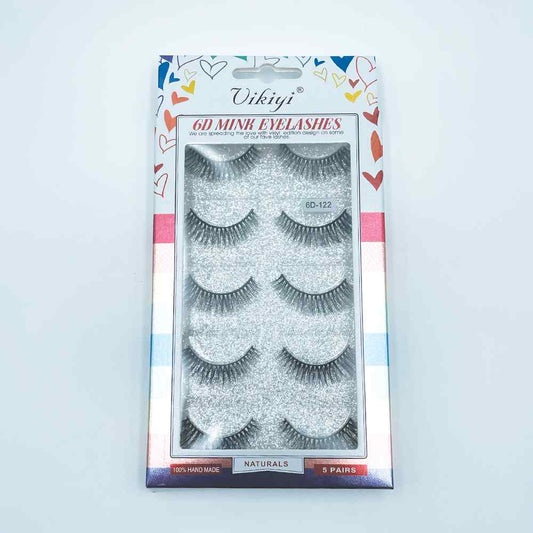 Vikiyi Mink Eyelashes Style M122 5pk