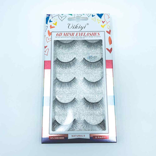 Vikiyi Mink Eyelashes Style M07 5pk