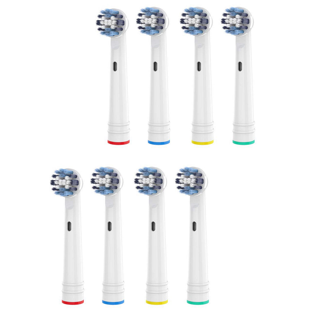 8pc Precision Clean Brush Heads for Oral B