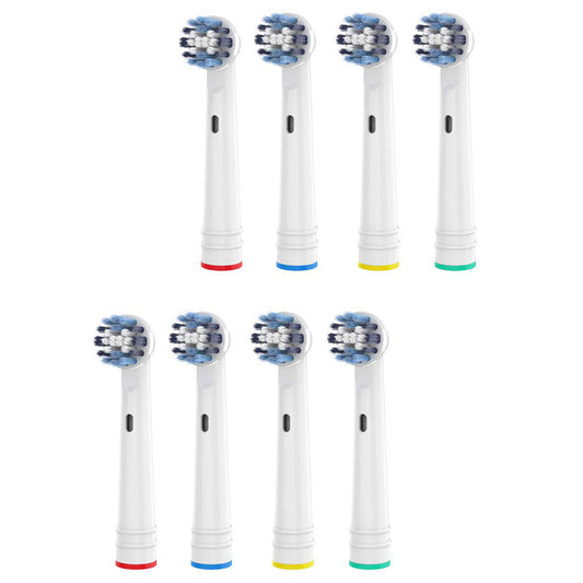 8pc Precision Clean Brush Heads for Oral B
