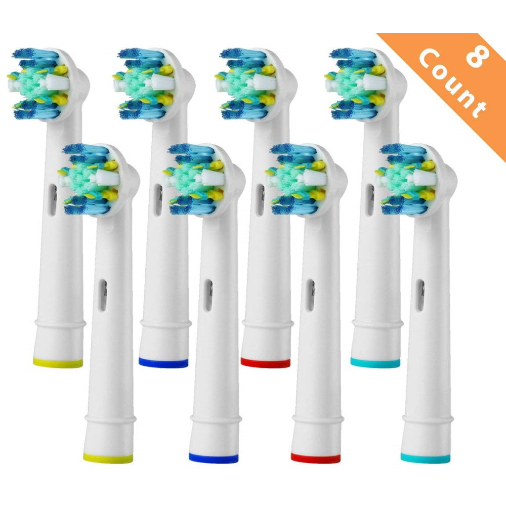 8pc Replacement Electric Toothbrush Heads Compatible for Oral B